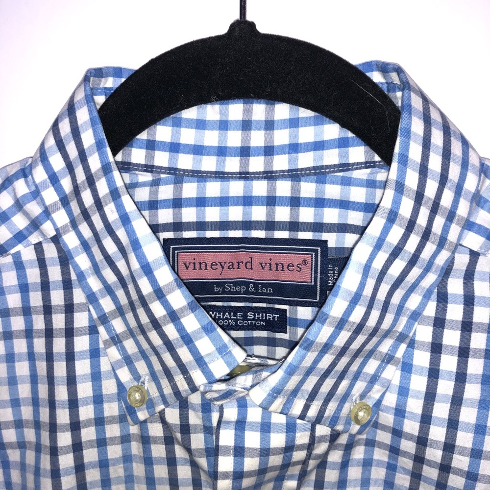SOLD Vineyard Vines Whale Shirt Button Up